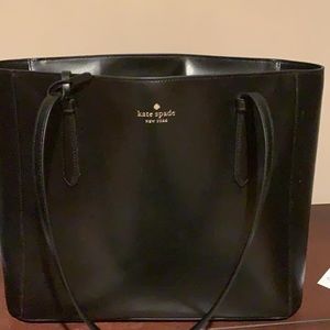 Kate Spade black tote handbag